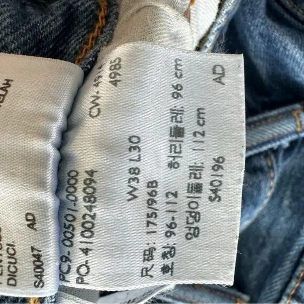 Levi’s 501 Button Fly Jeans 38 X‎ 30
